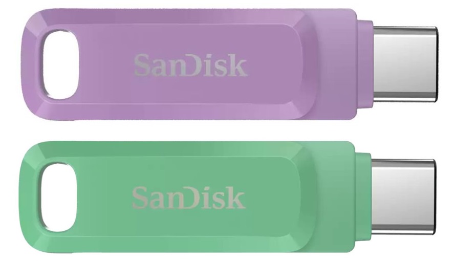 Přenosný flash disk SANDISK Ultra Dual Drive Go 128GB Absinthe Green