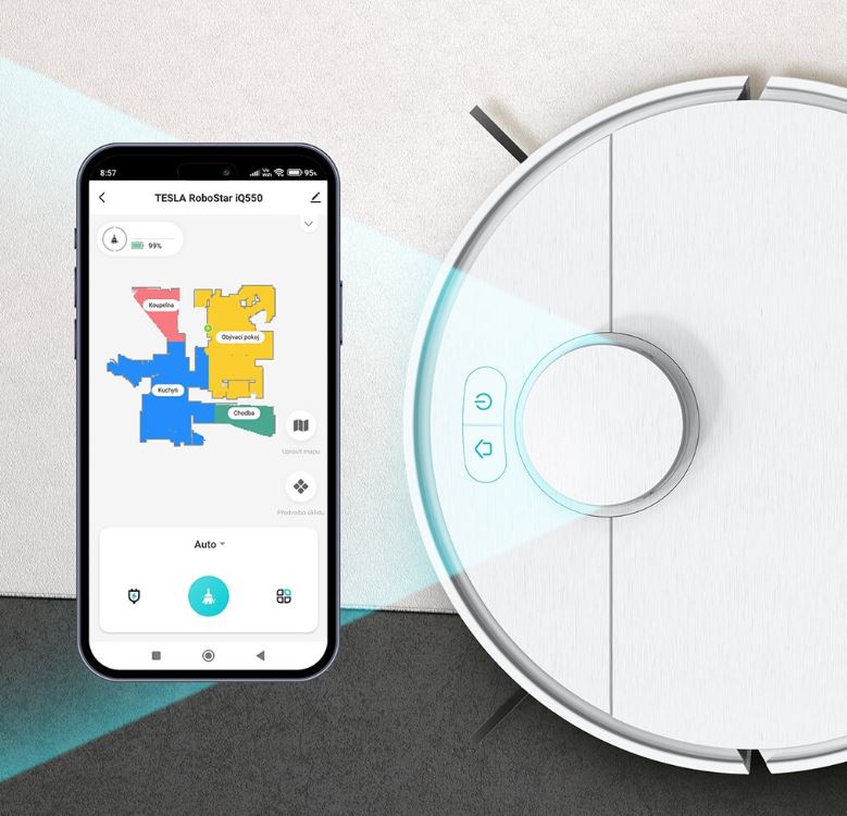 Robotický vysavač TESLA RoboStar iQ550