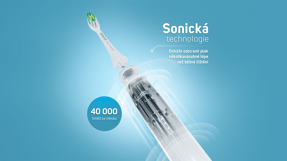 El zubní kartáček SENCOR SOC 4201GD