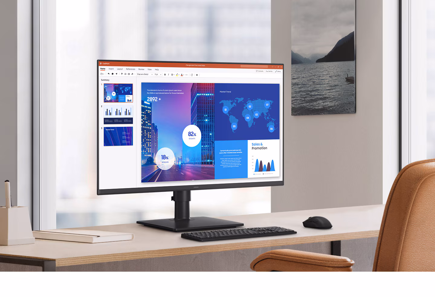 24 LED monitor SAMSUNG Essential S4 S24D400GAU