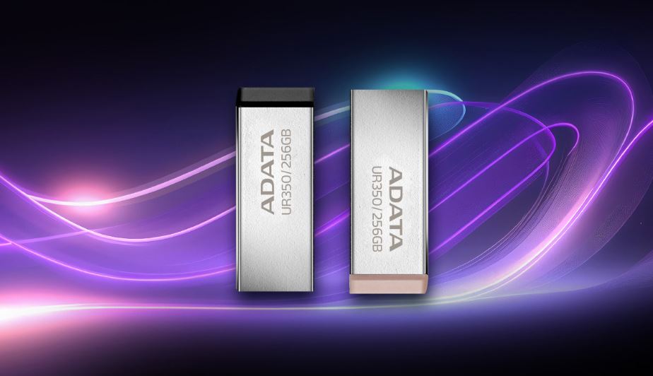 Přenosný flash disk ADATA UR350 256GB hnědá