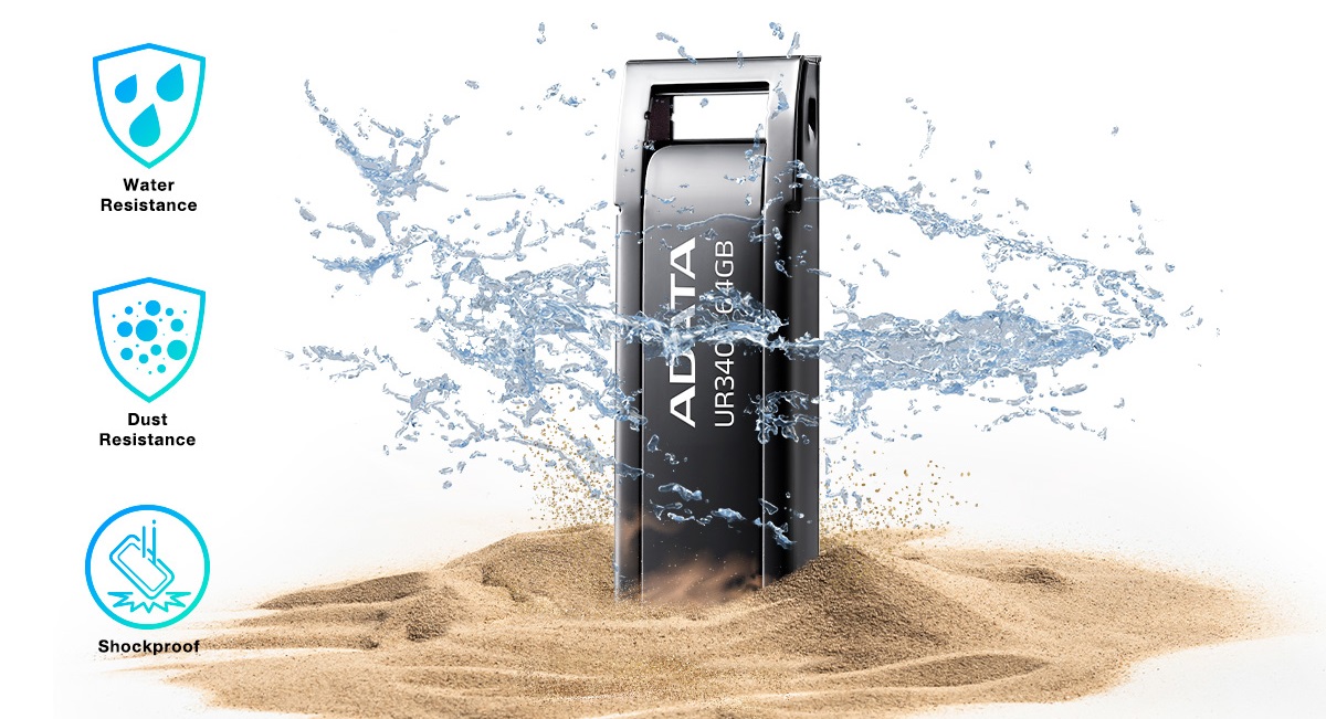 Přenosný flash disk ADATA UR340 128GB USB 32