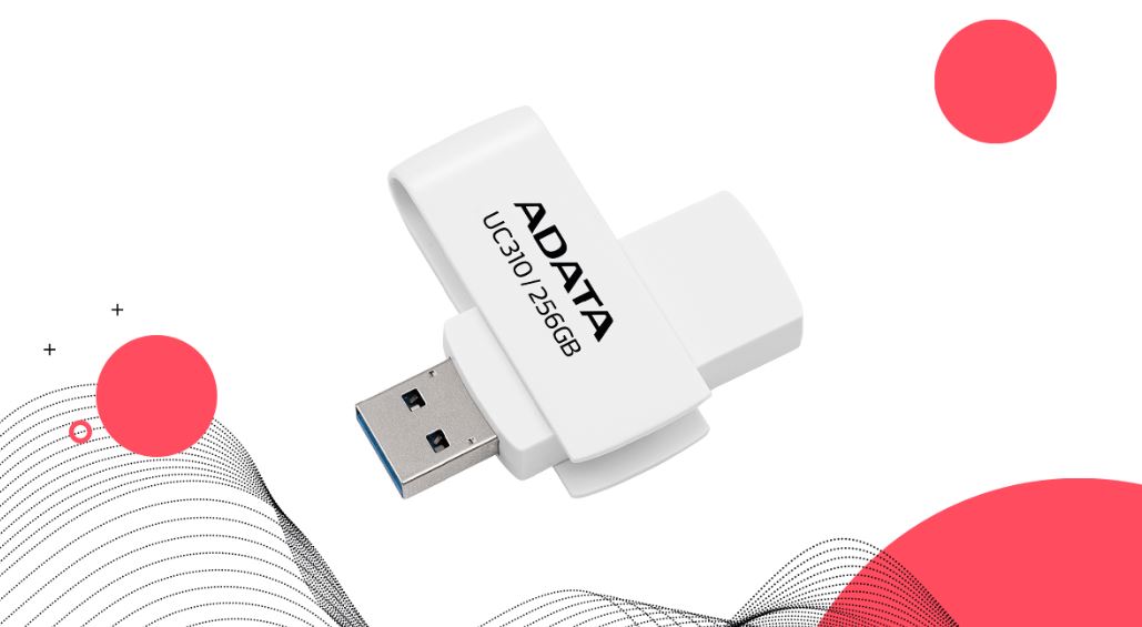 Přenosný flash disk ADATA UC310 256GB USB 32