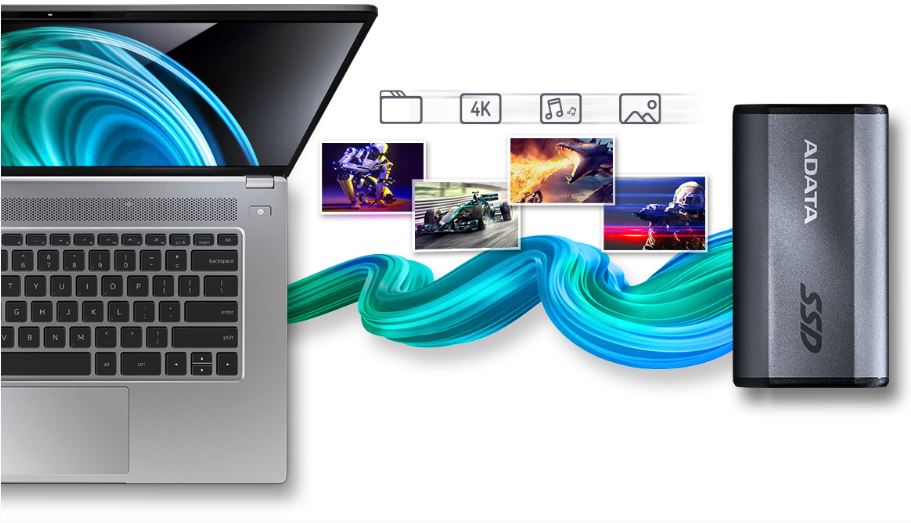 Externí SSD disk ADATA Elite SE880 1TB SSD