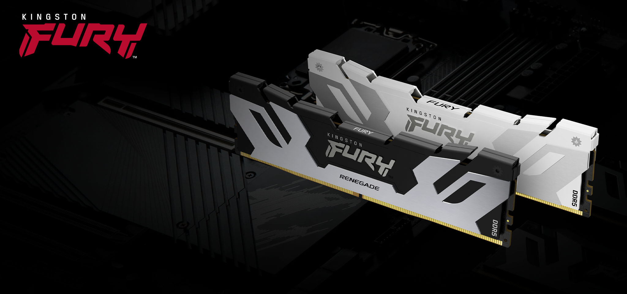 Kingston FURY RenegadeCUDIMM DDR524GB8400MHzCL401x24GBWhite
