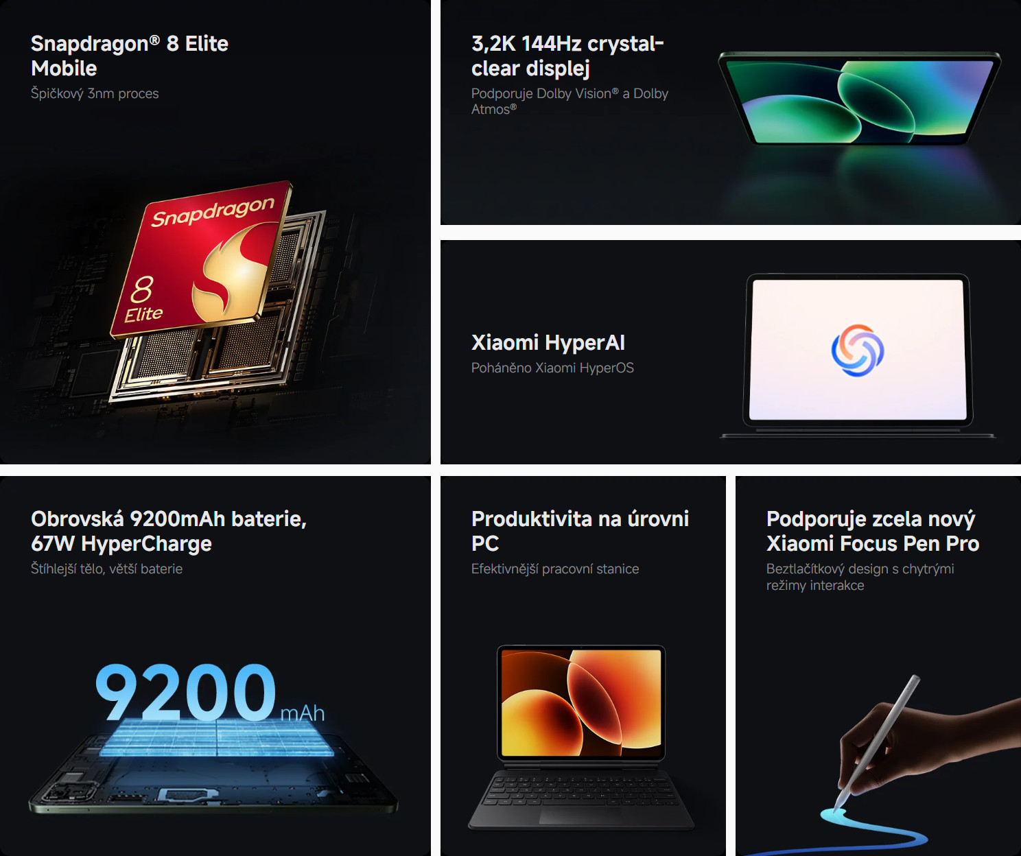 Tablet XIAOMI Pad 8 Pro 12GB512GB Pine Green