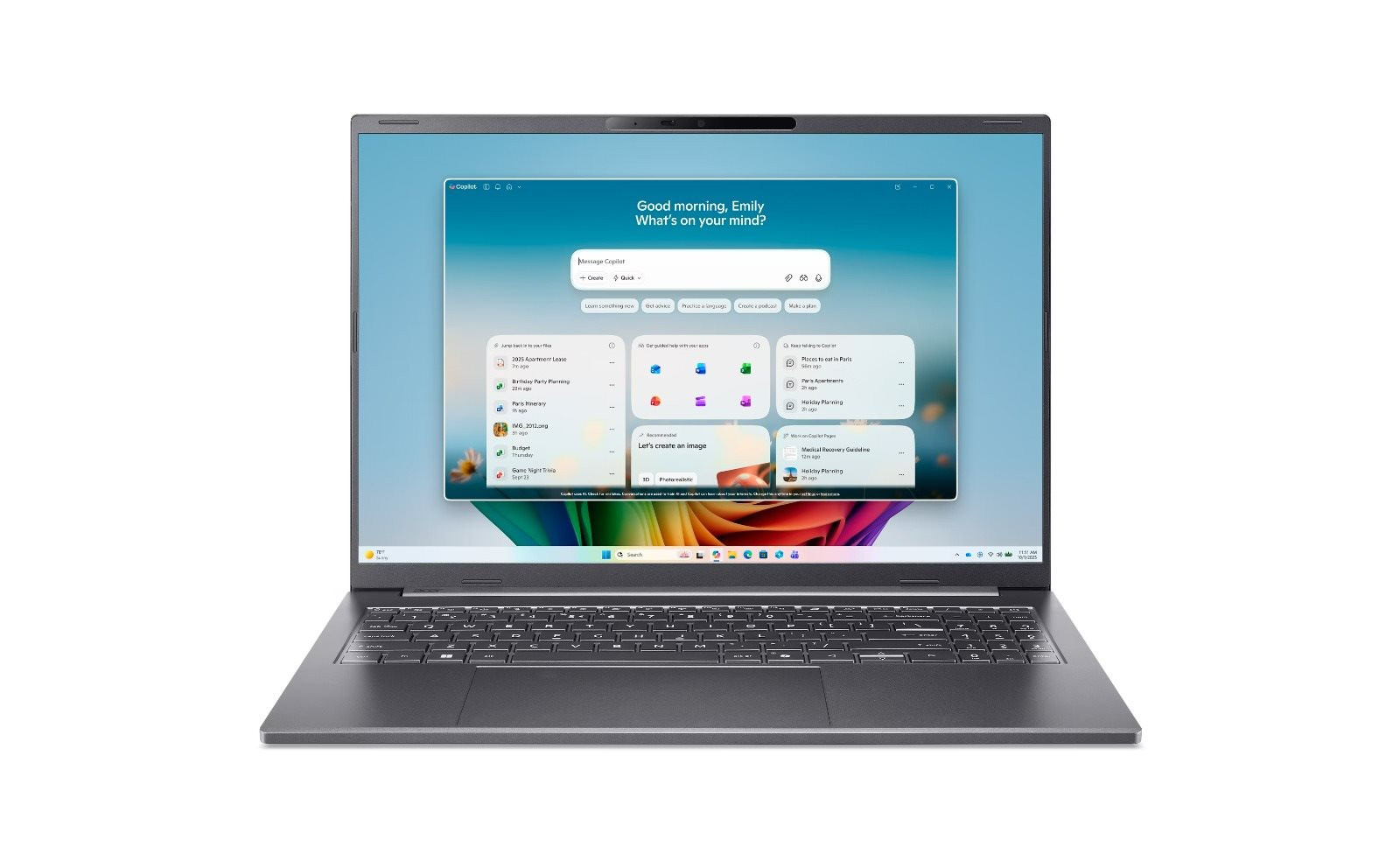 Notebook ACER Aspire 16 AI A16I71M50NJ