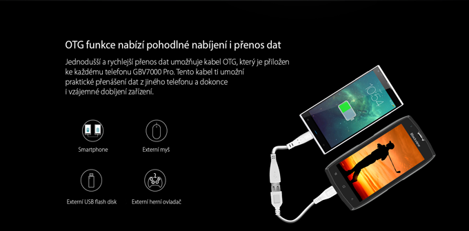 Mobilní telefon iGET Blackview GBV8000 Pro Titan
