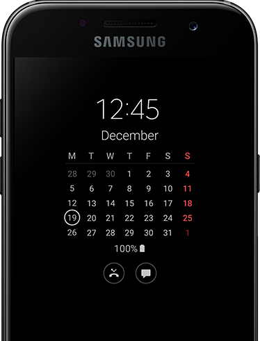 Mobilní telefon SAMSUNG  Galaxy A3 2017 černý black