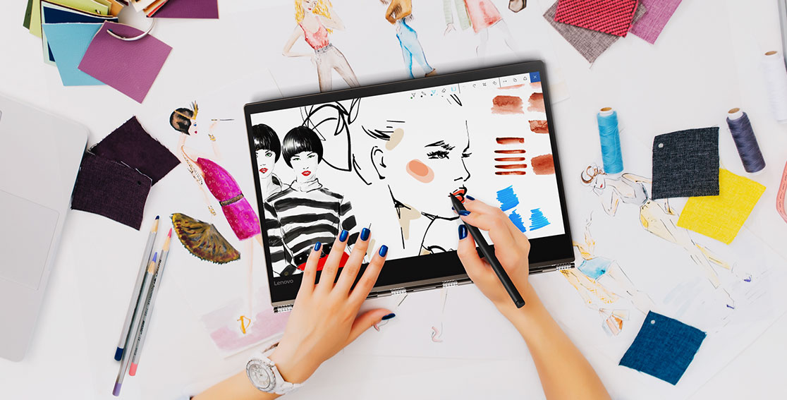 Notebook LENOVO YOGA 92013IKB kovový Platinový