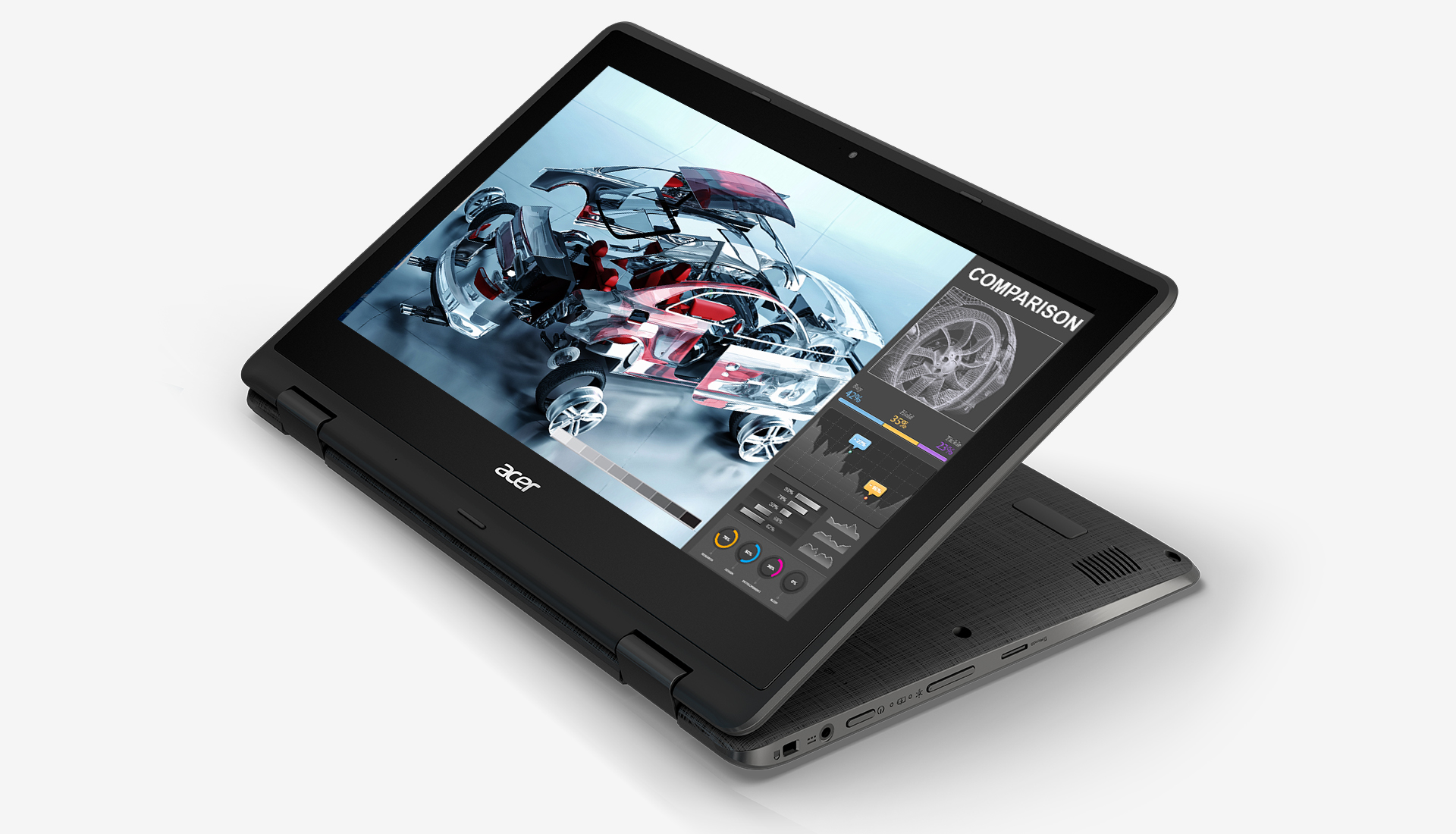 Notebook ACER Spin 1 SP11131C5ZR černý black