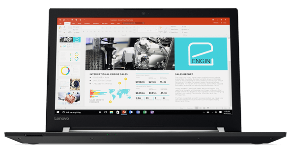 Notebook LENOVO V51015IKB černý black