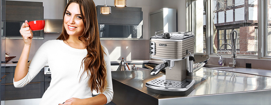 Pákové espresso DELONGHI ECZ 351 W bílá white